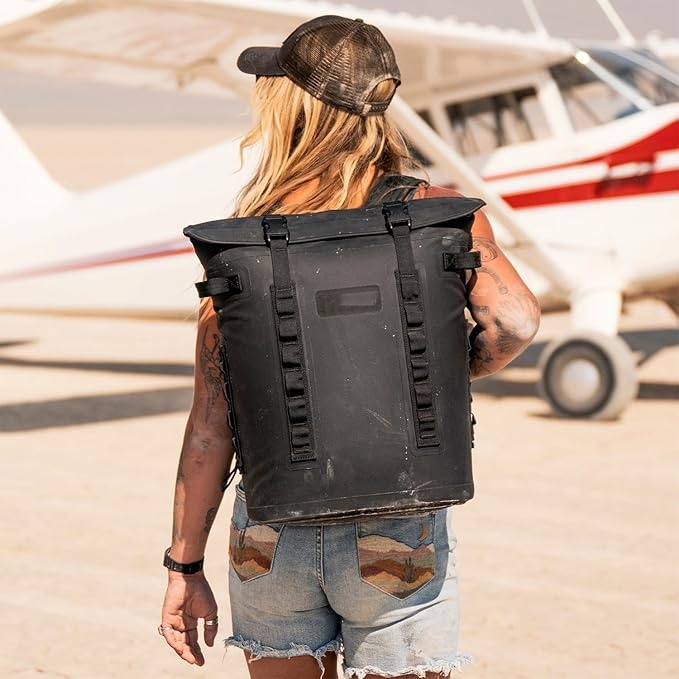 Backpack Soft Cooler with Magnetic Seal
