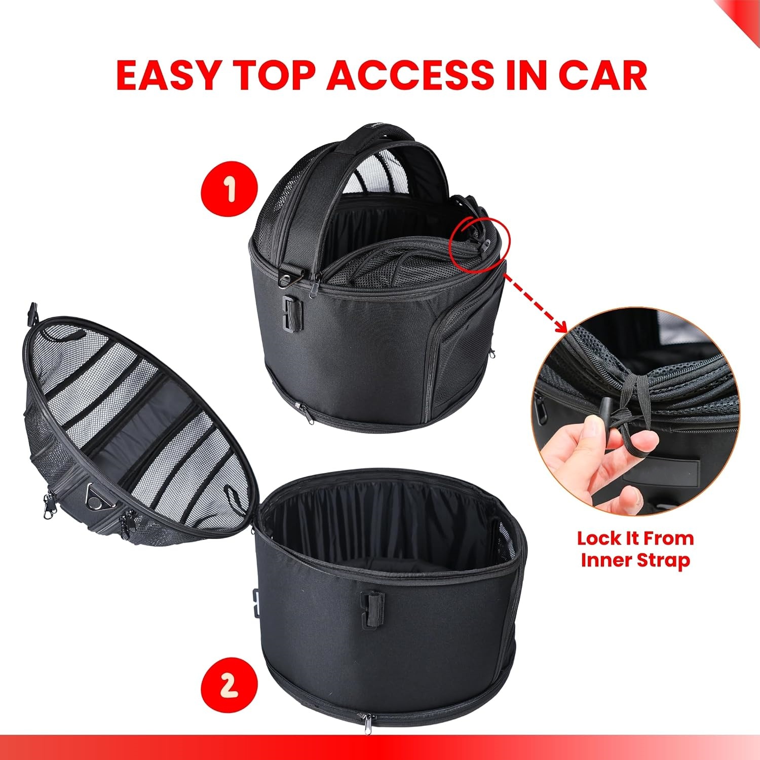 3-in-1 Crash-Tested Pet Carrier