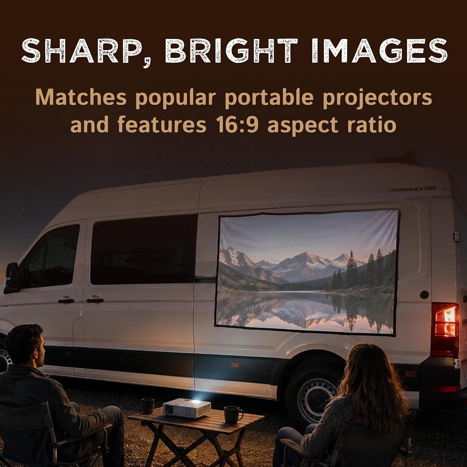 Magnetic Outdoor Projector Screen
