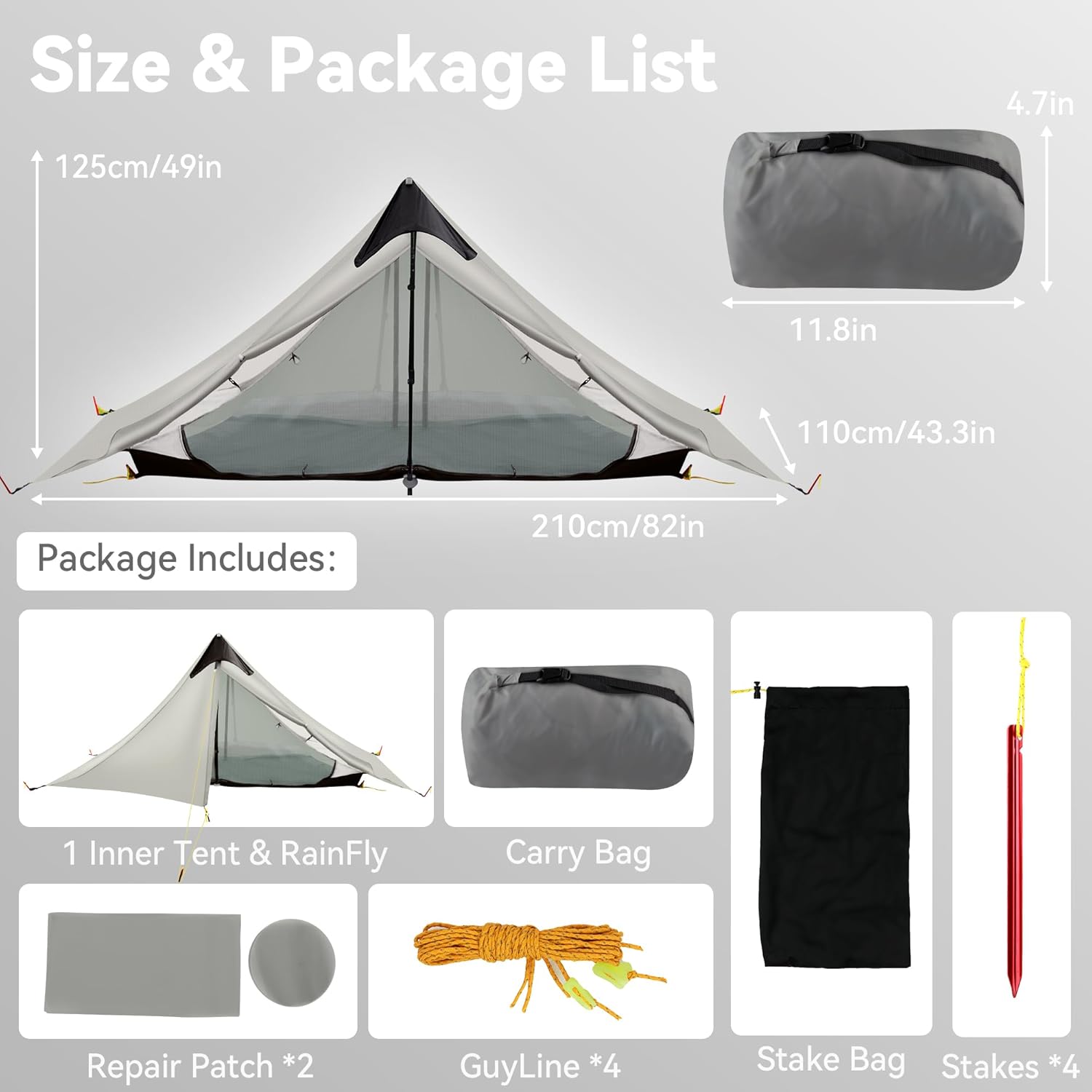 Ultralight Backpacking Tent