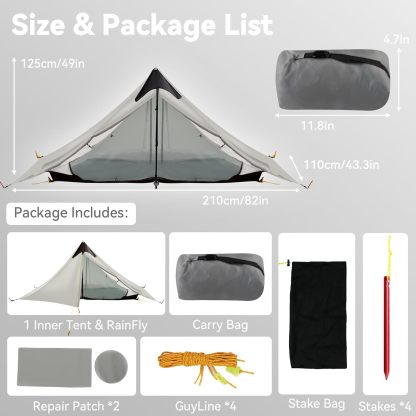 Ultralight Backpacking Tent