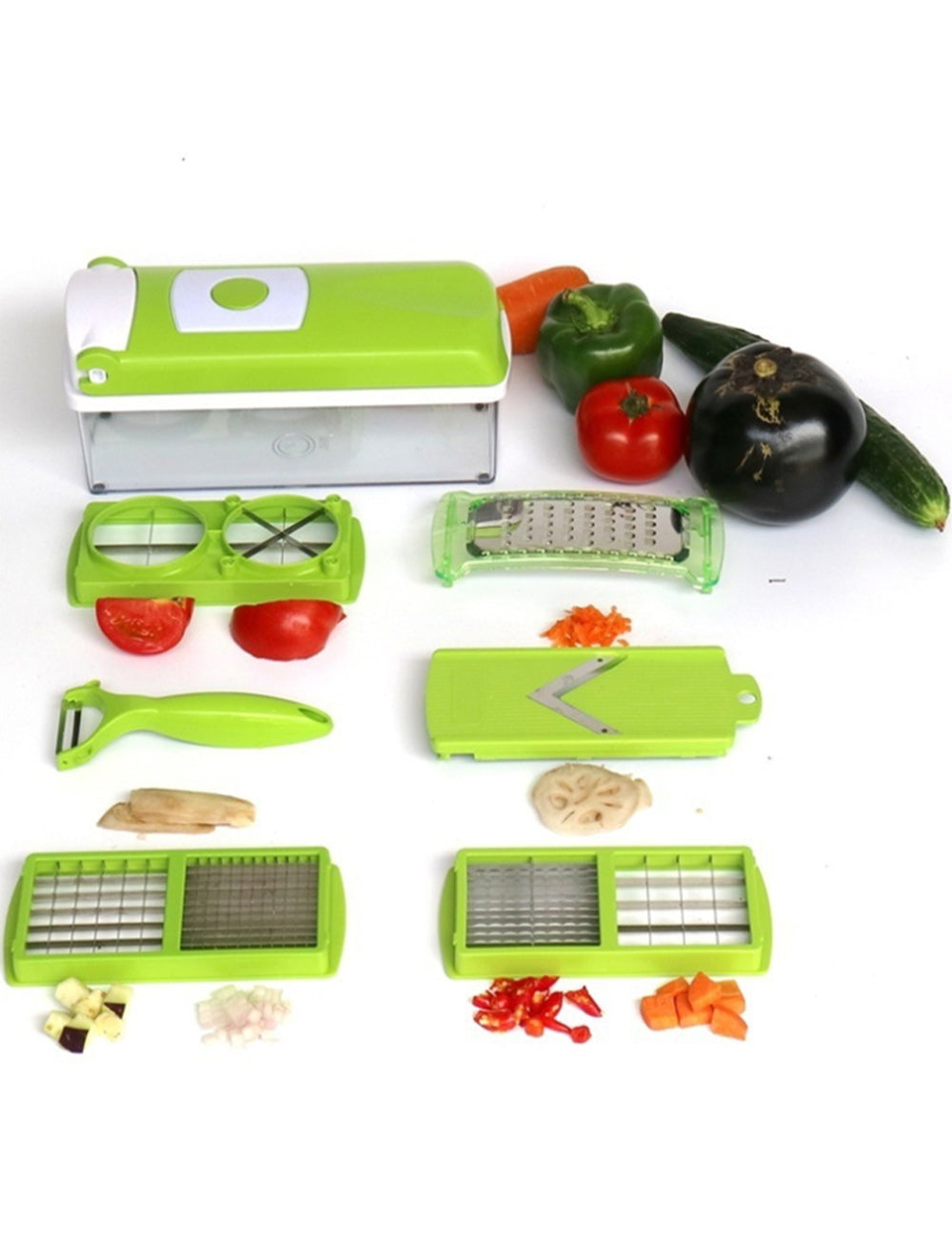 multifunctional vegetable cutter box set