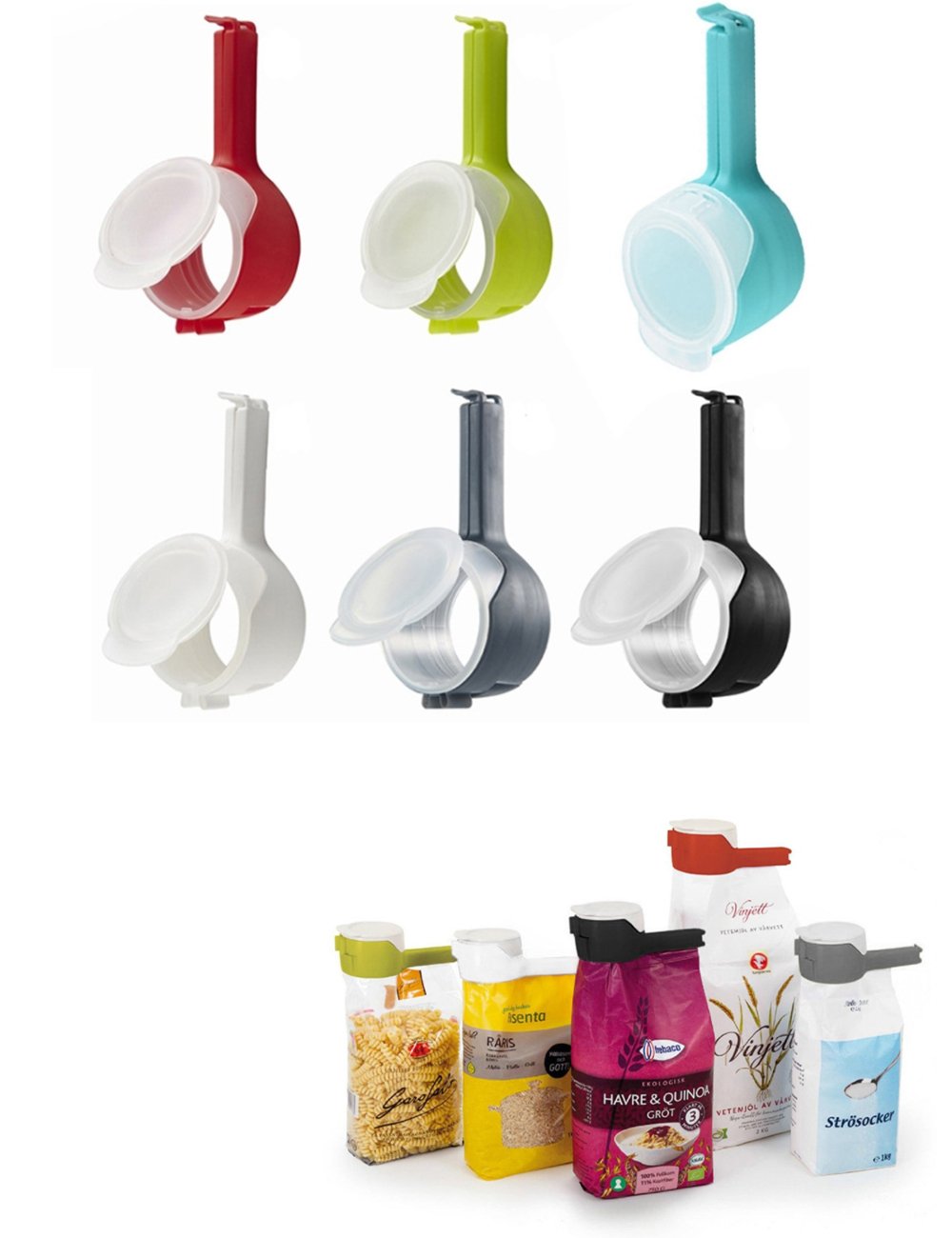 multi-functional moisture-proof sealing clip