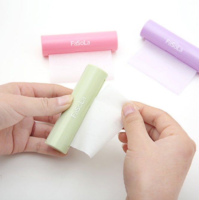 candy-colored roller soap paper
