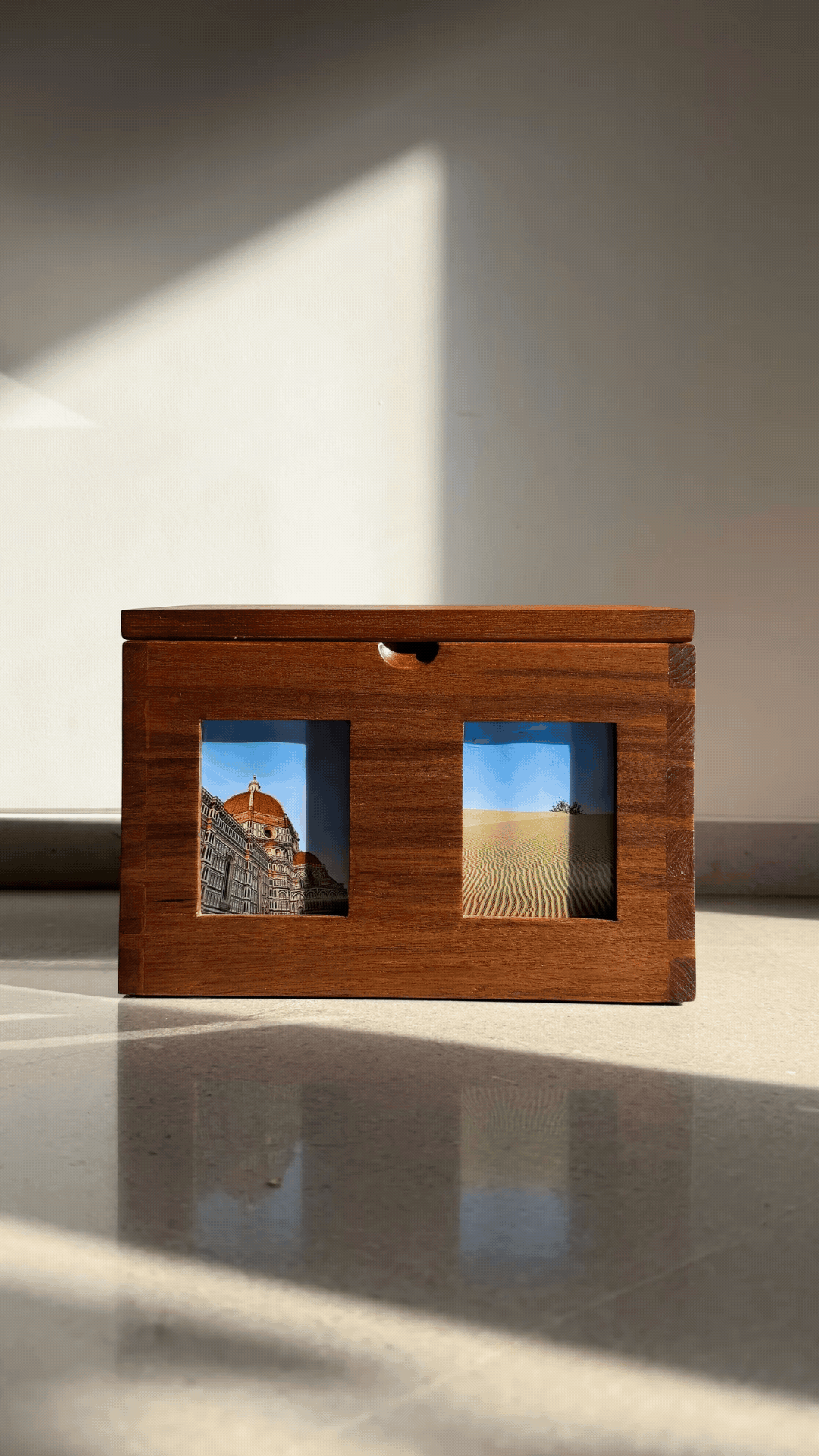 Teakwood Memory Box: Classic