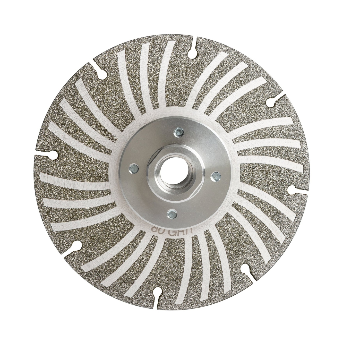 Electroplated Diamond Angle Grinding Wheel – 5″ Plus+, Turbo Thread Adaptor, Flush Grinding, Multi‑Material
