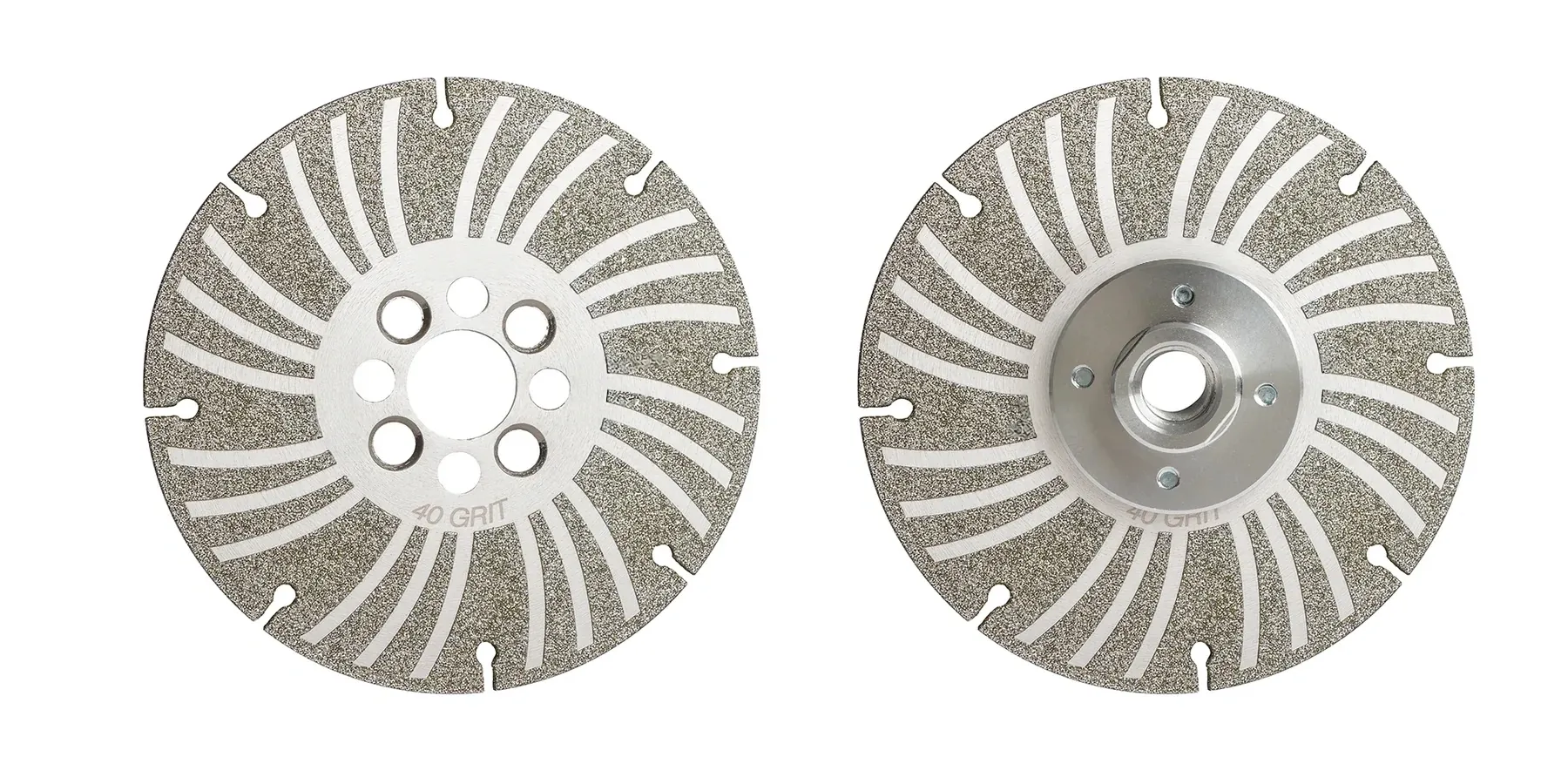 Electroplated Diamond Angle Grinding Wheel – 5″ Plus+, Turbo Thread Adaptor, Flush Grinding, Multi‑Material