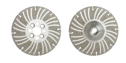 Electroplated Diamond Angle Grinding Wheel – 5″ Plus+, Turbo Thread Adaptor, Flush Grinding, Multi‑Material