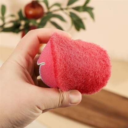 shaped dish scrubber