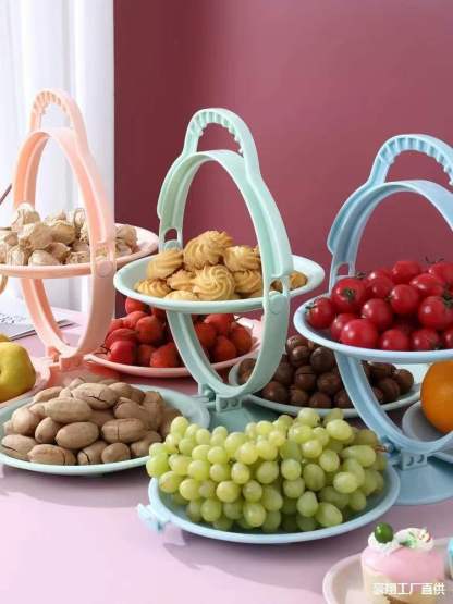 creative fruit plate rack
