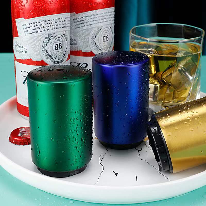 push-type bottle opener