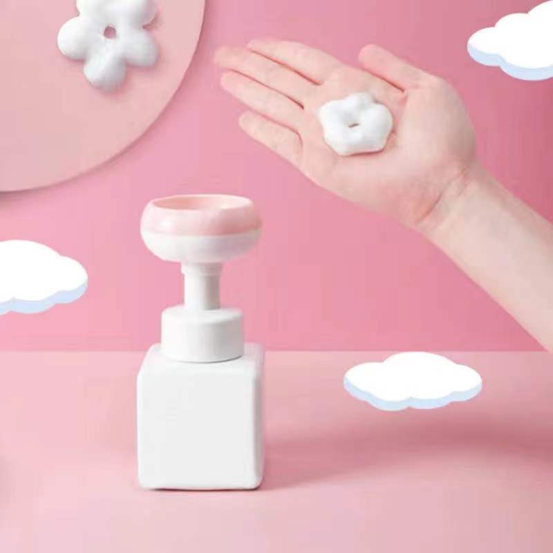 hand washing bubble bottle