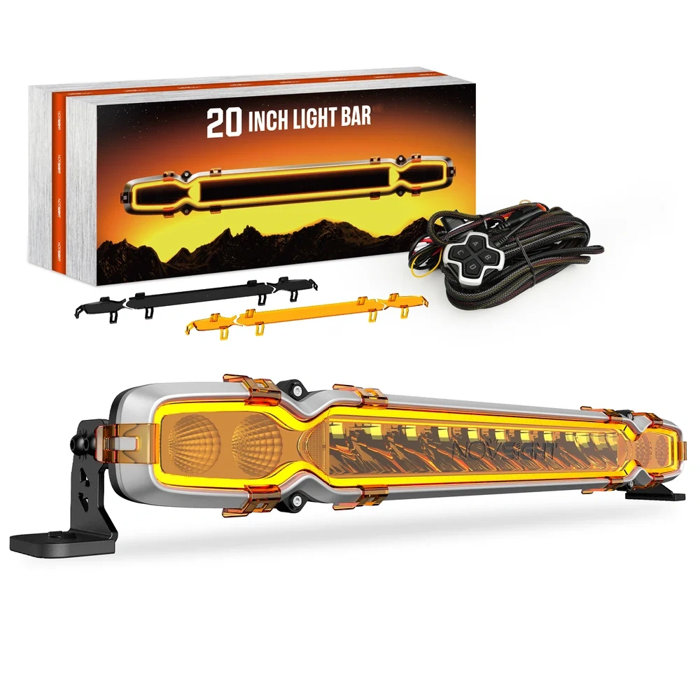20″ LED Light Bar – Combo Beam, 22,500 Lumen, Dynamic DRL, IP68, 9‑60V