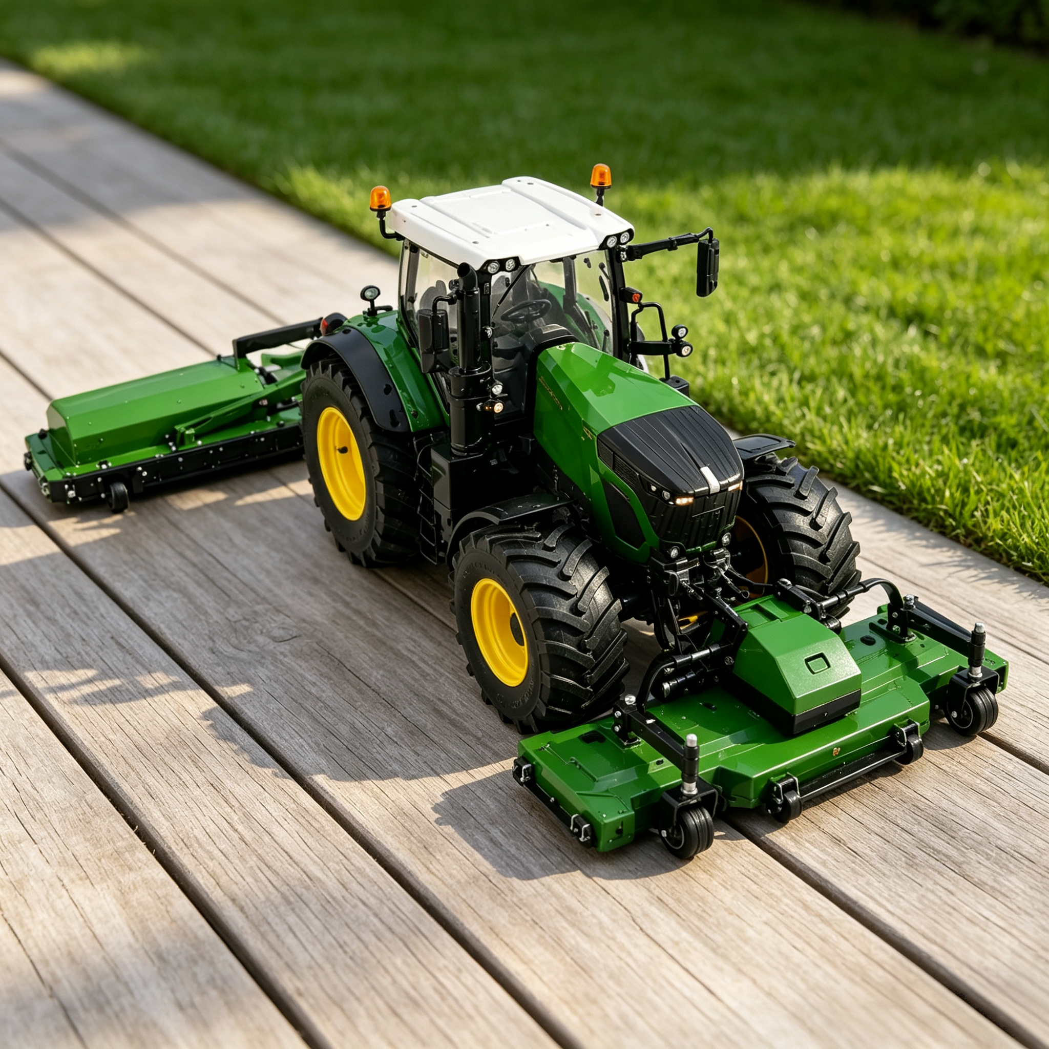 Remote Control Fold-Out Lawn Mower