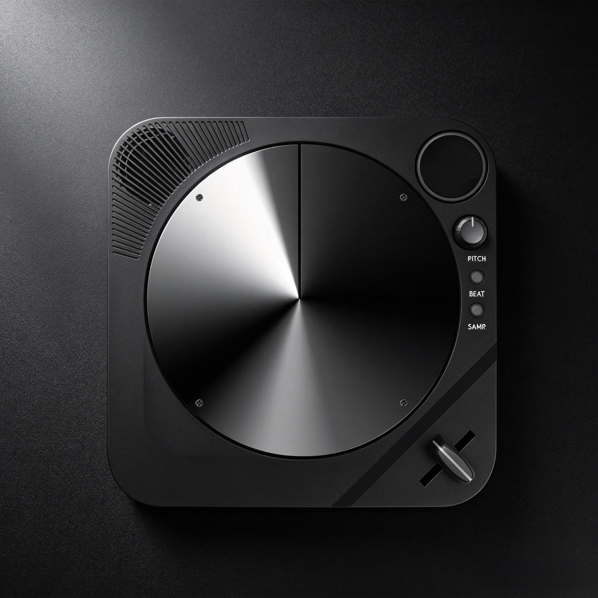 Ultra-Compact Digital Scratch Turntable