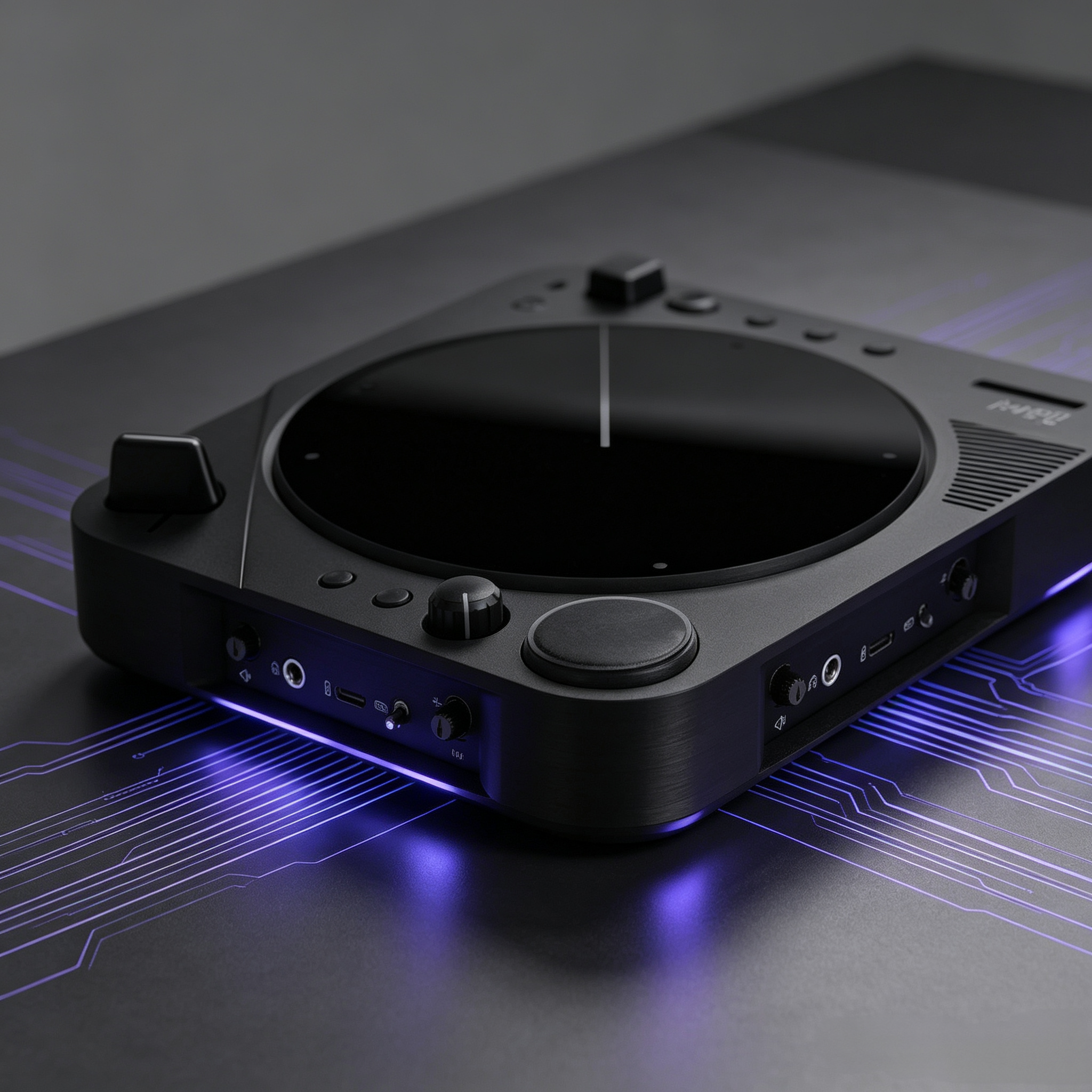 Ultra-Compact Digital Scratch Turntable
