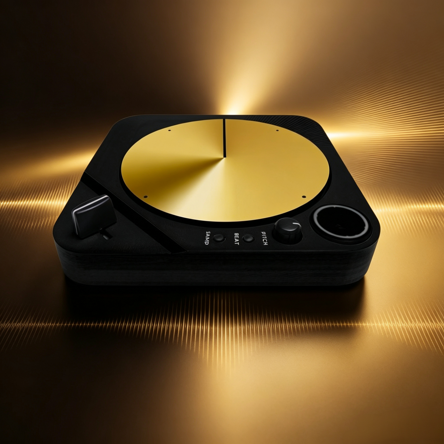 Ultra-Compact Digital Scratch Turntable