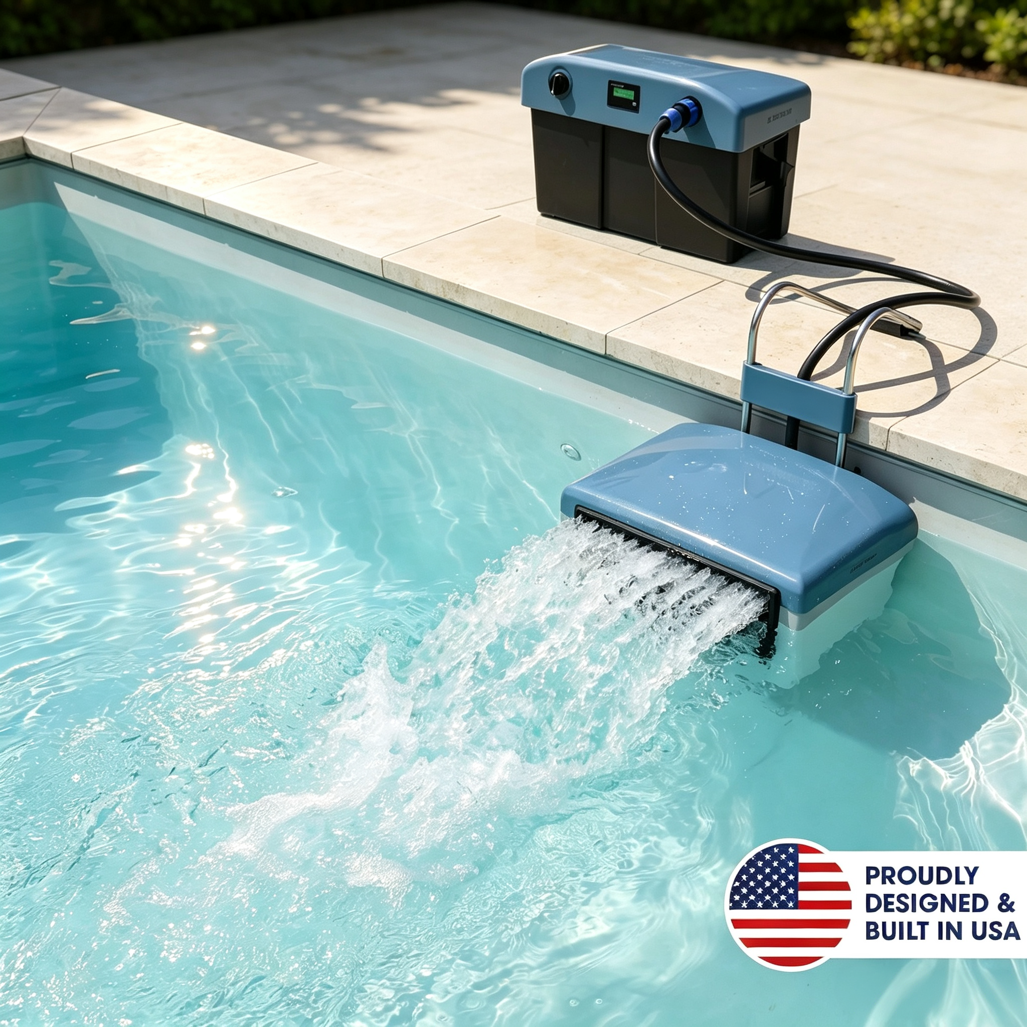 Portable Battery Powered Pool Swim Machine