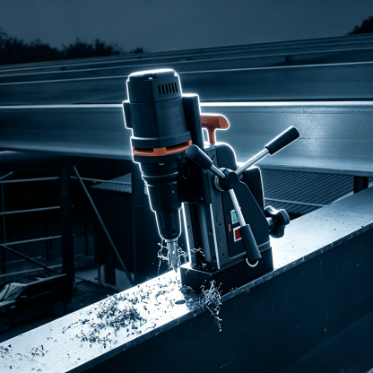 Cordless Magnetic Drill for Professional Metalworking