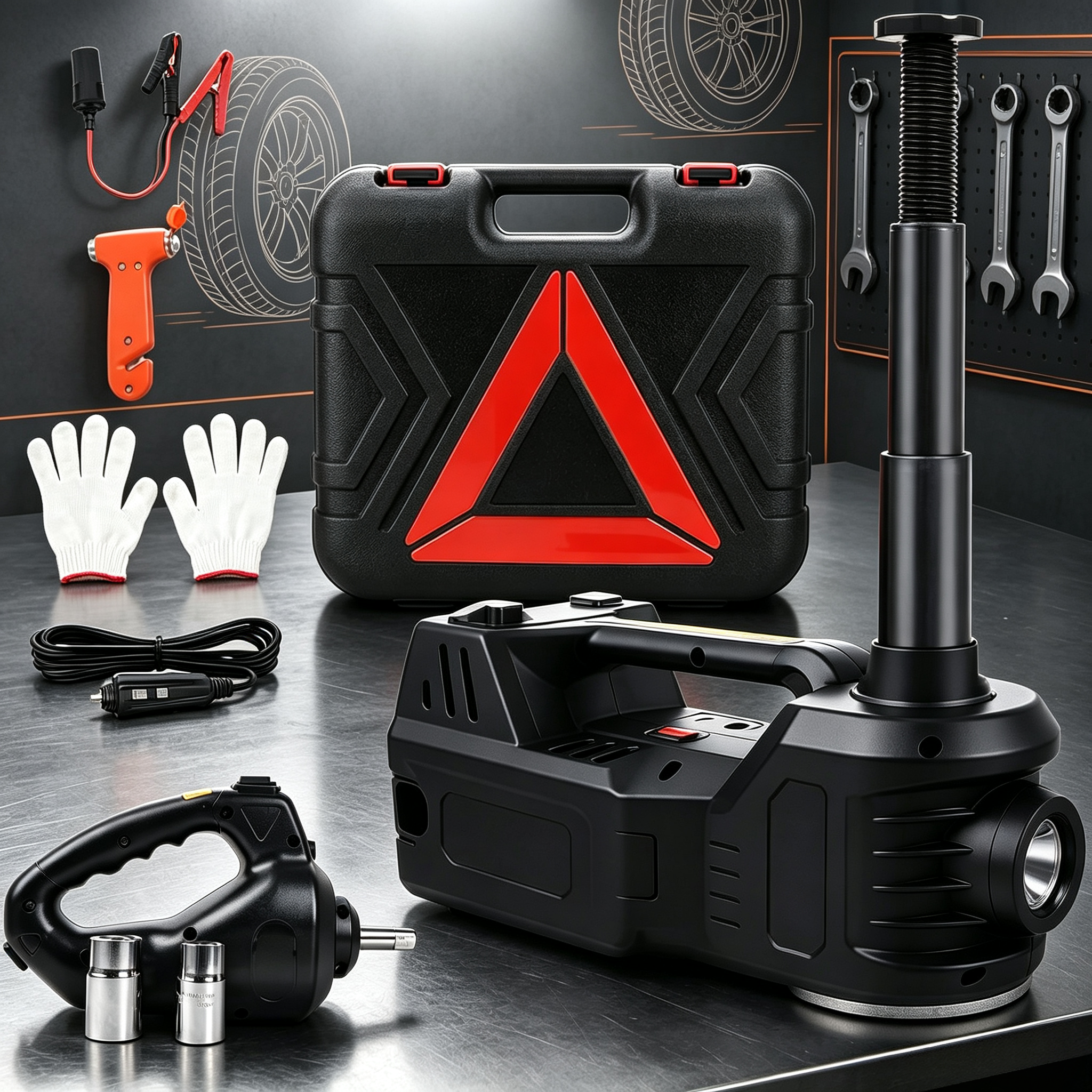 5 Ton Electric Car Jack Kit