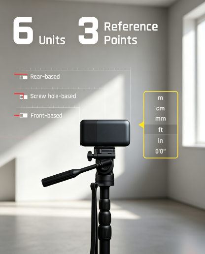 2-in-1 Digital Laser Distance Meter