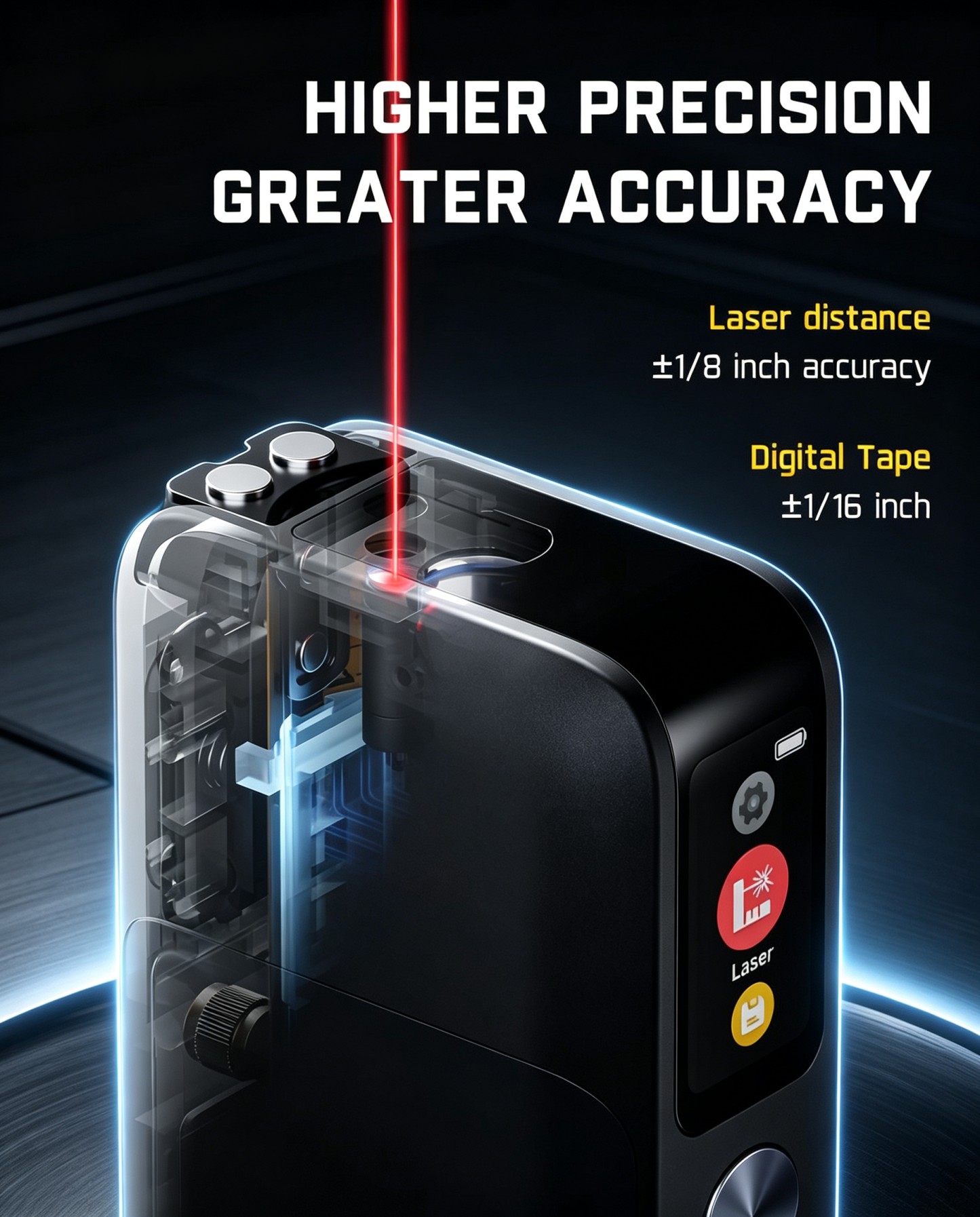 2-in-1 Digital Laser Distance Meter