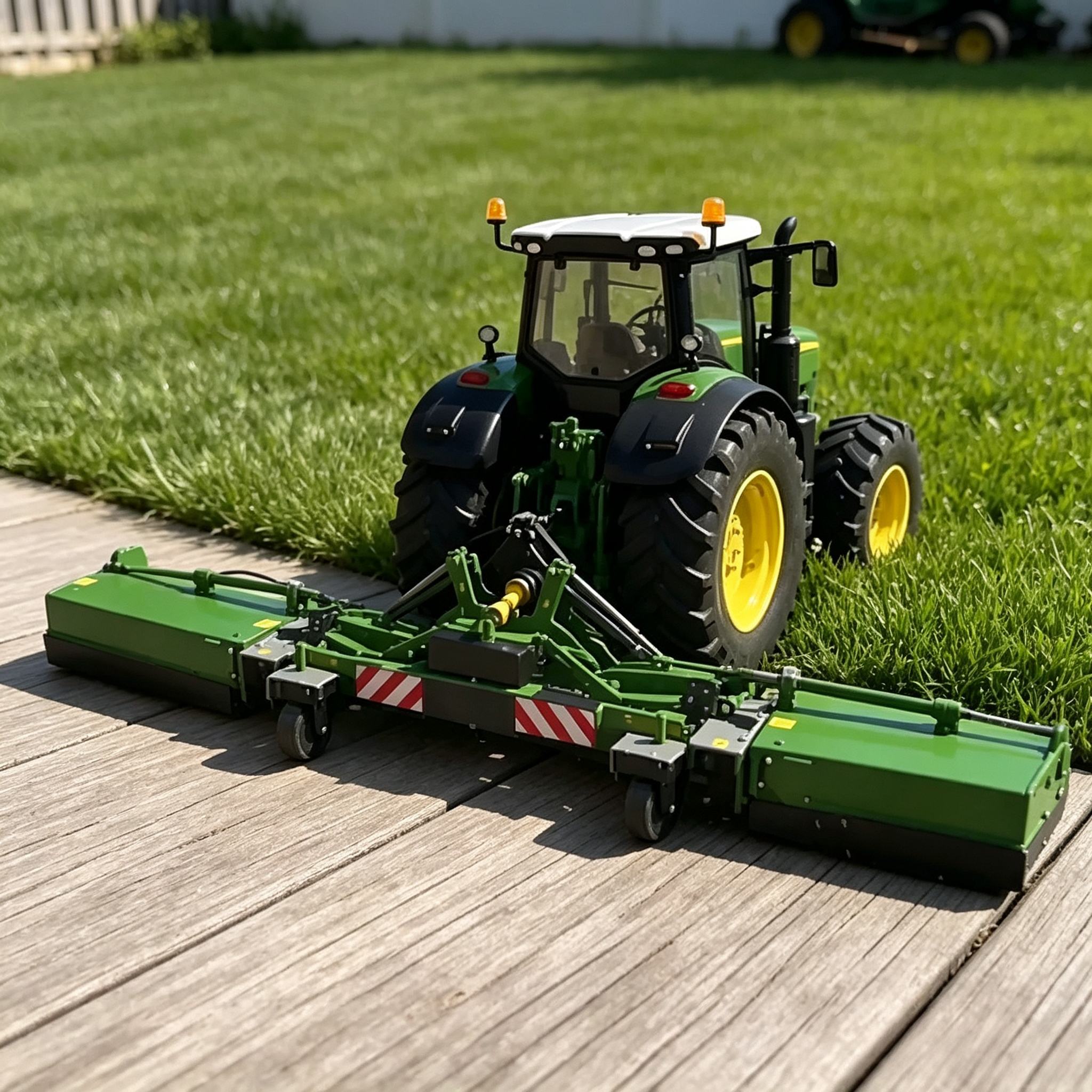 Remote Control Fold-Out Lawn Mower