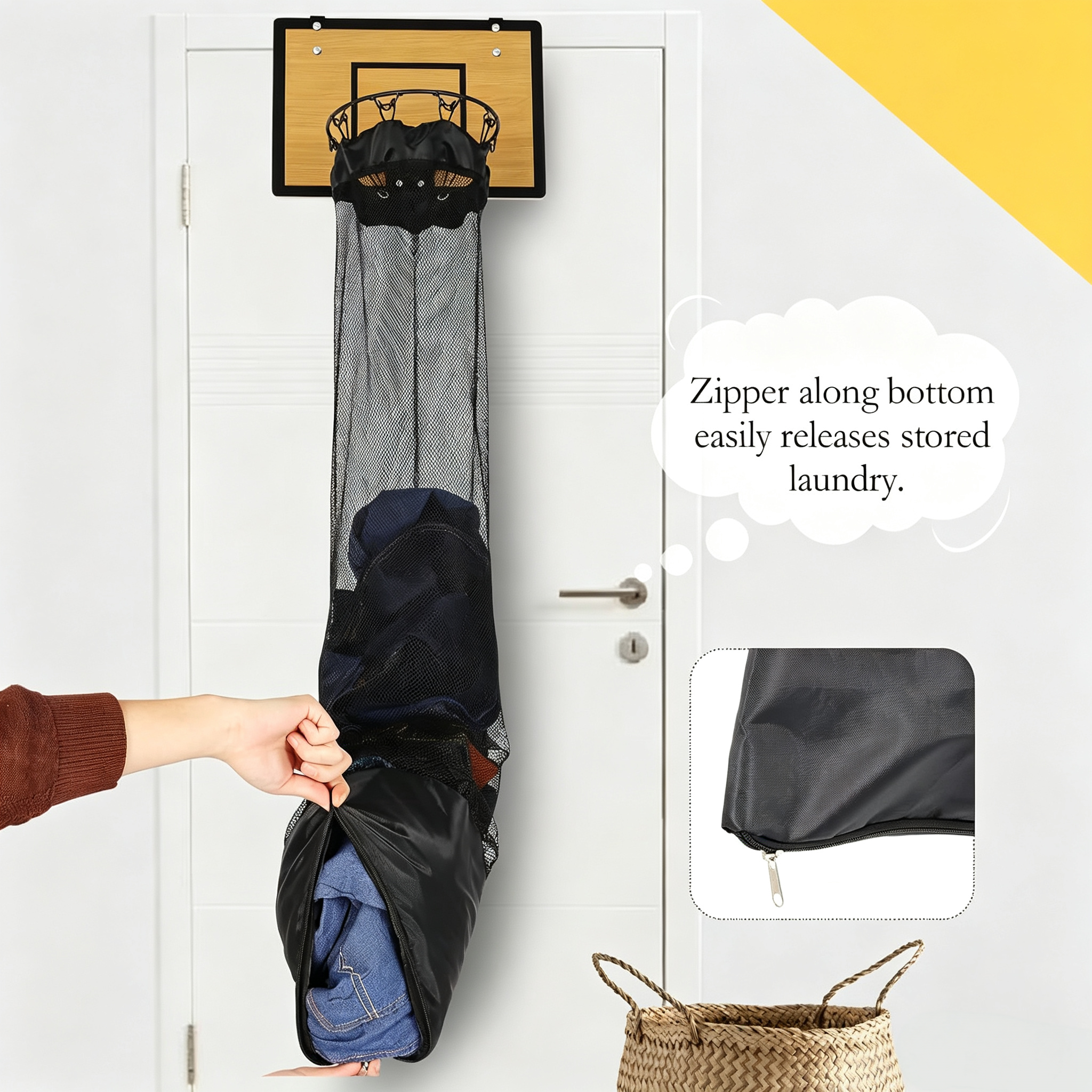 Basketball Laundry Hamper