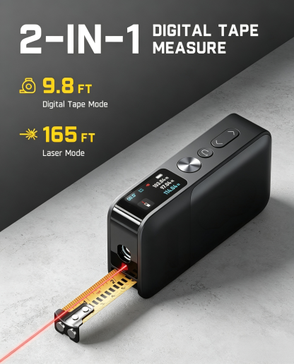 2-in-1 Digital Laser Distance Meter