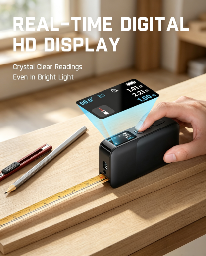 2-in-1 Digital Laser Distance Meter