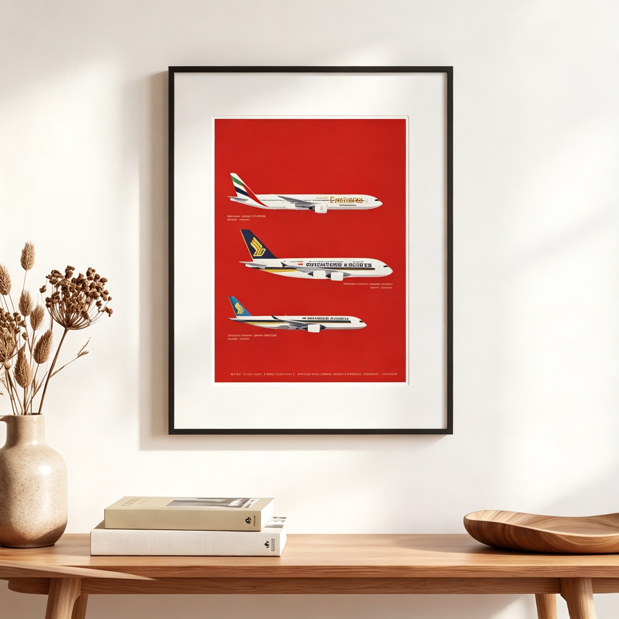 Smart Aviation Flight Tracker Art Frame
