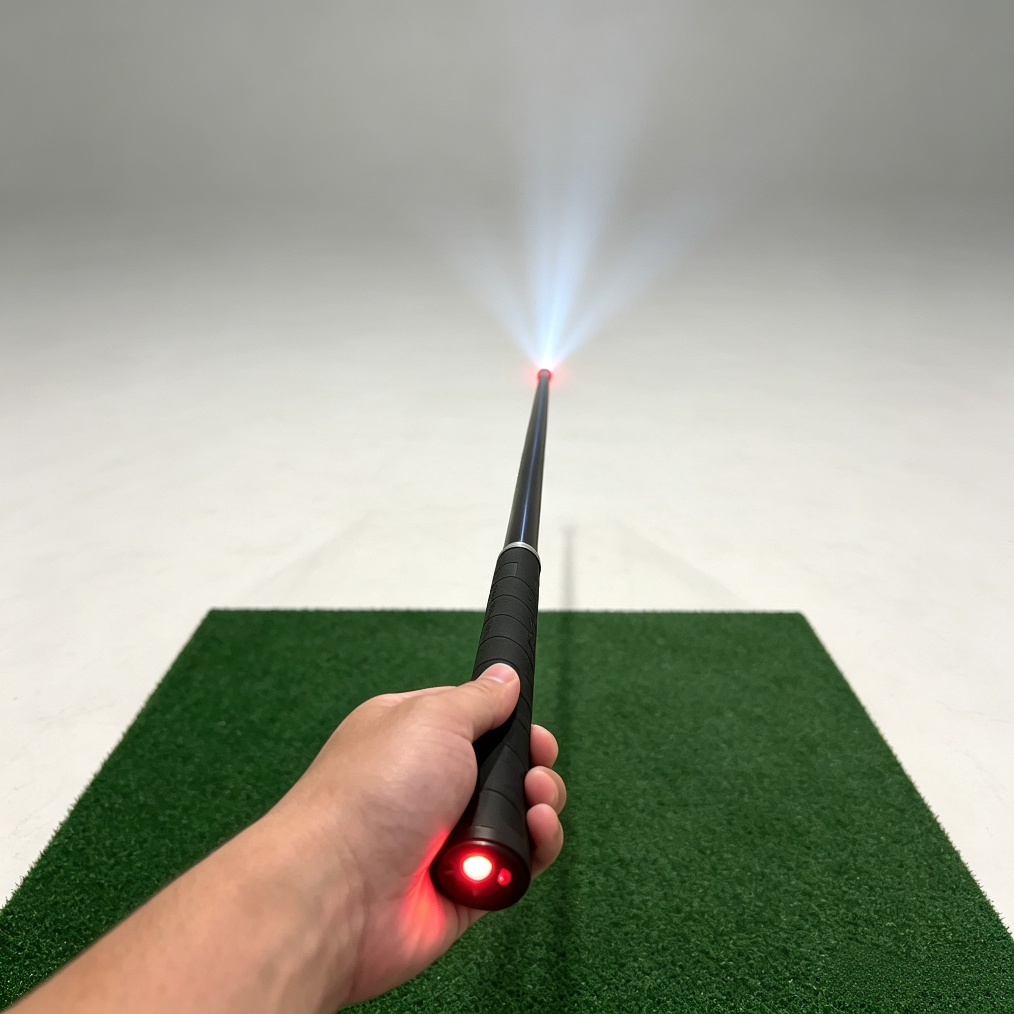 Laser Guided Golf Swing Training Aid