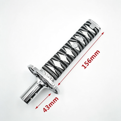 Katana Style Gear Shift Knob – Universal Samurai Sword Handle Shifter for Manual/Automatic Cars