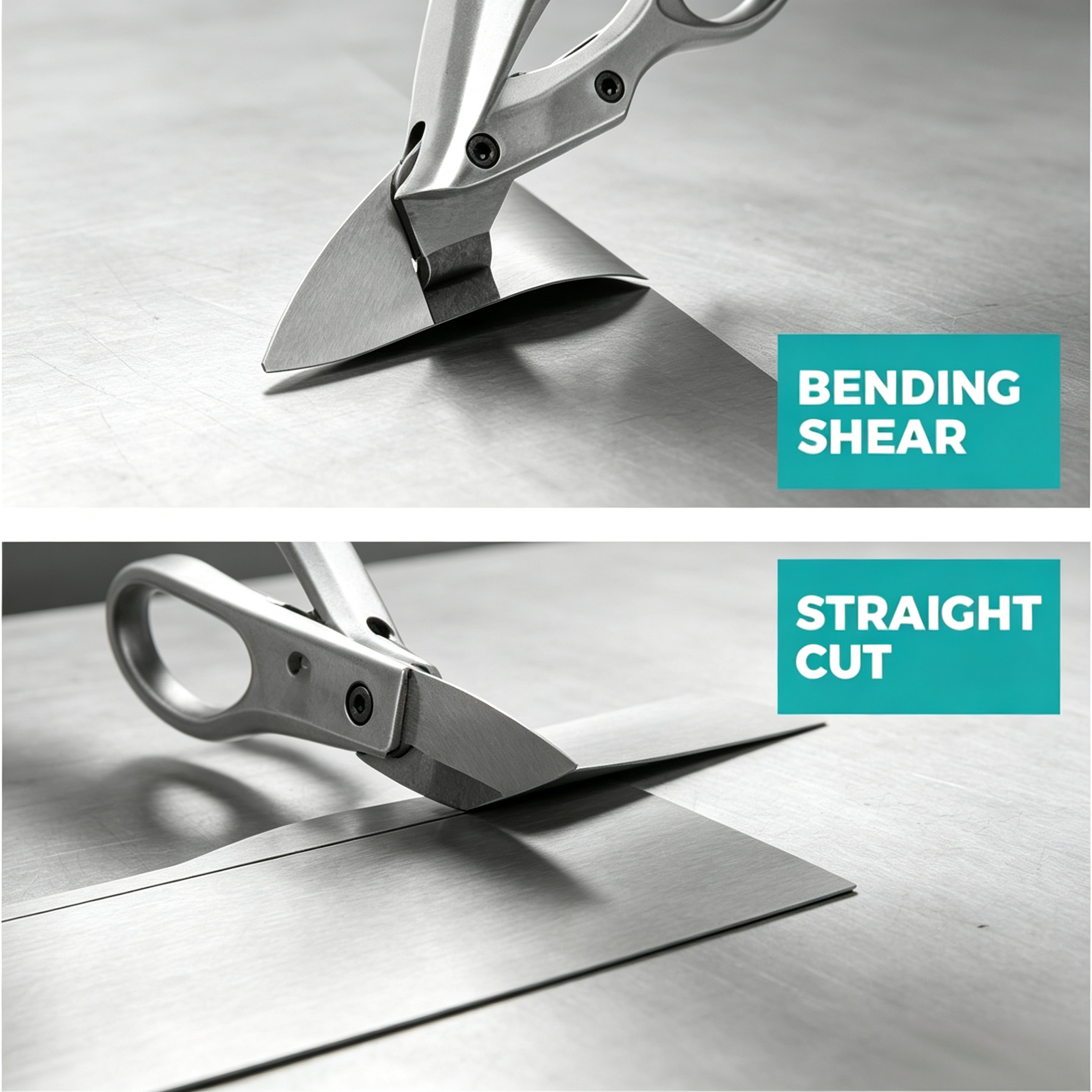 Cordless Electric Metal Shear with 360° Rotating Head