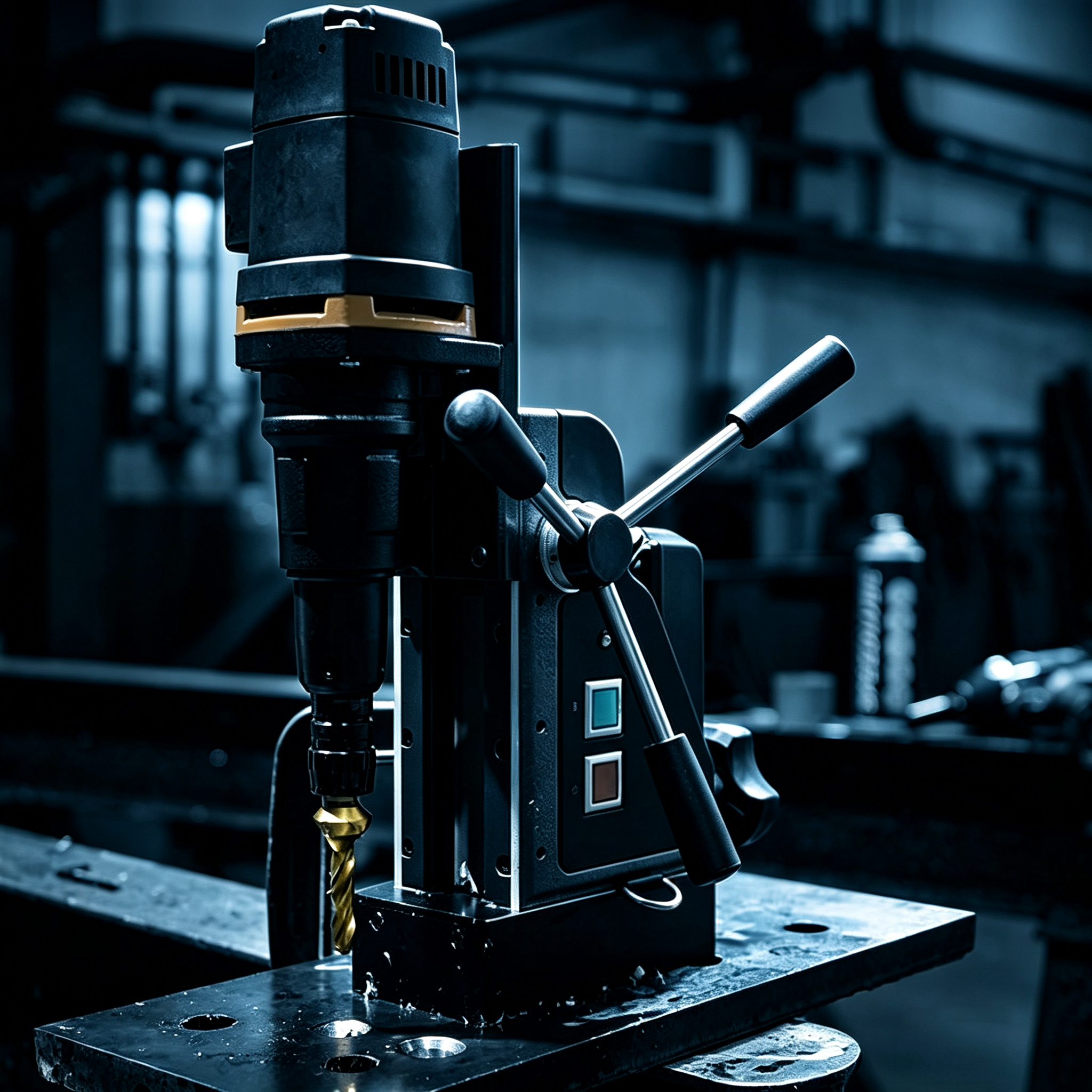 Cordless Magnetic Drill for Professional Metalworking