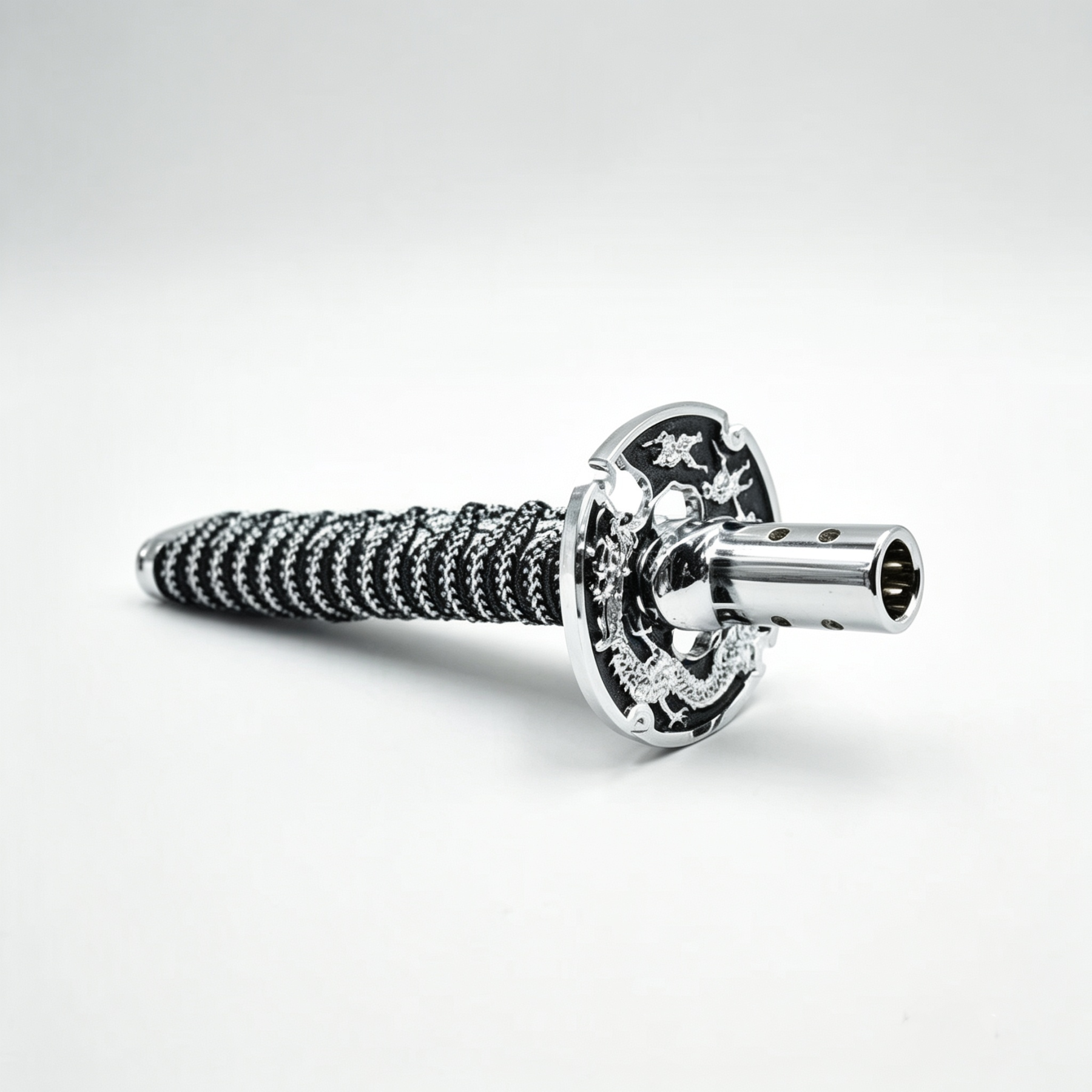 Katana Style Gear Shift Knob – Universal Samurai Sword Handle Shifter for Manual/Automatic Cars