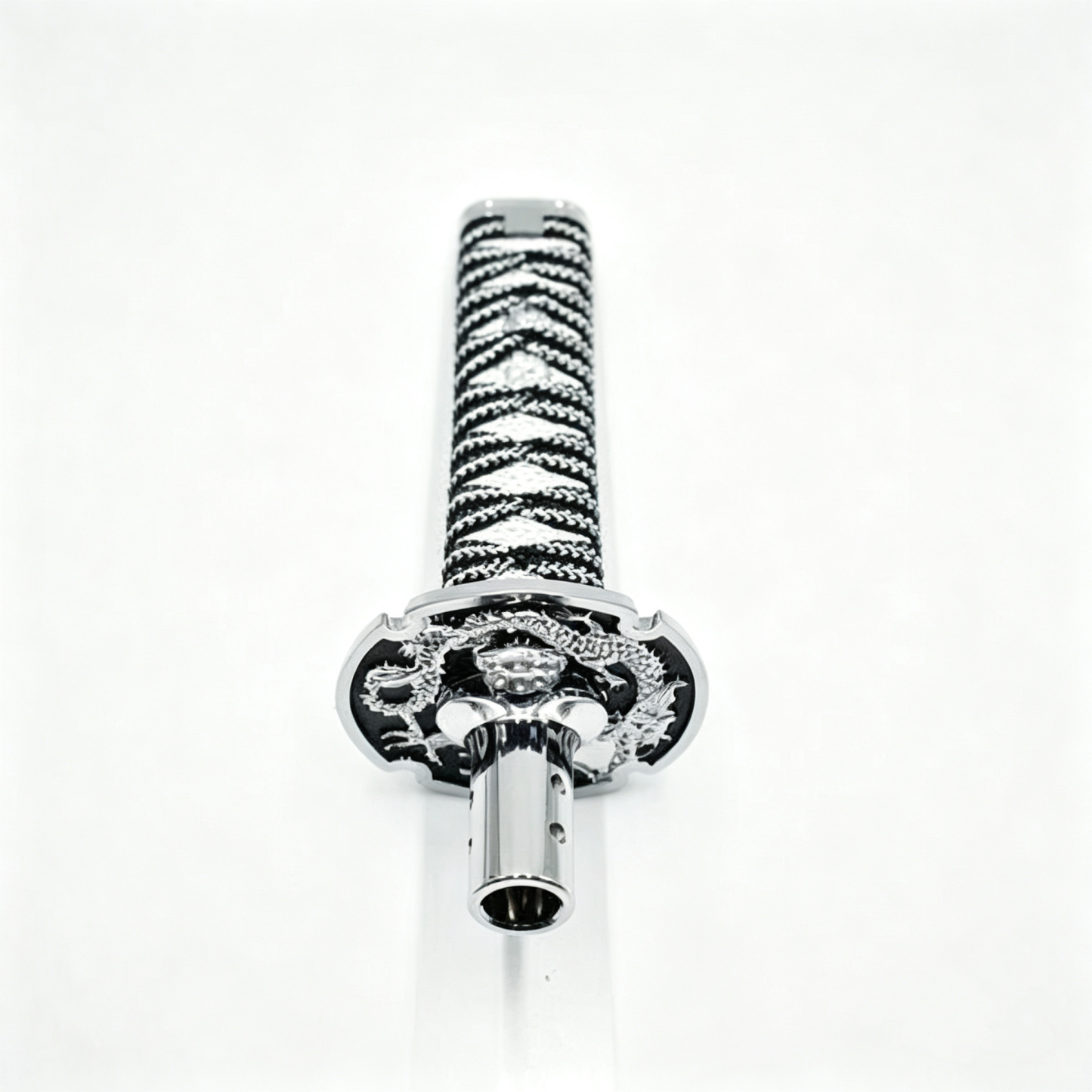 Katana Style Gear Shift Knob – Universal Samurai Sword Handle Shifter for Manual/Automatic Cars