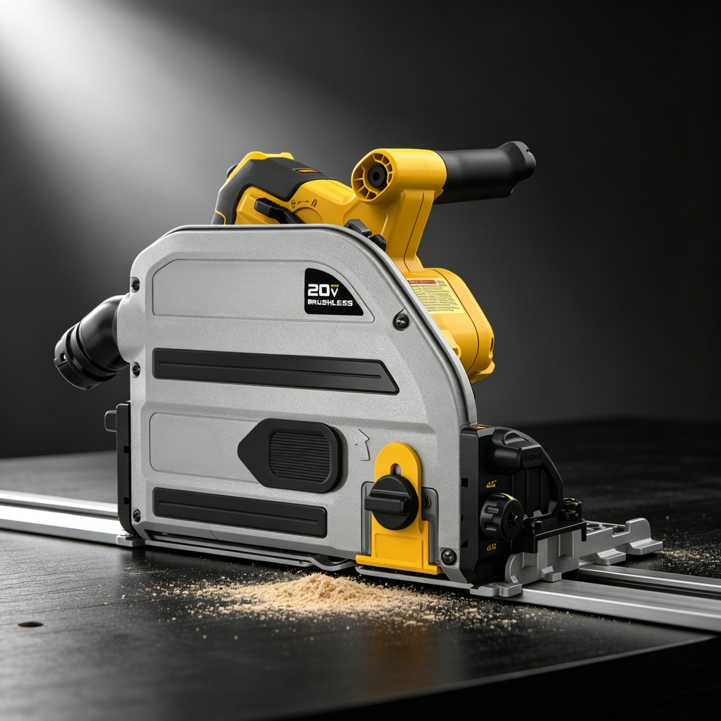 Cordless 6-1/2 Inch Brushless Plunge Track Saw