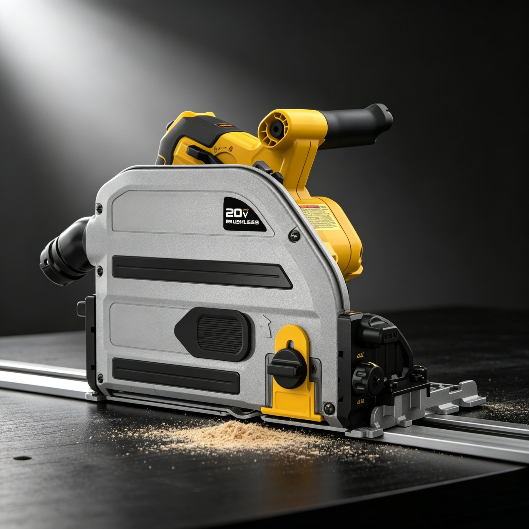 Cordless 6-1/2 Inch Brushless Plunge Track Saw
