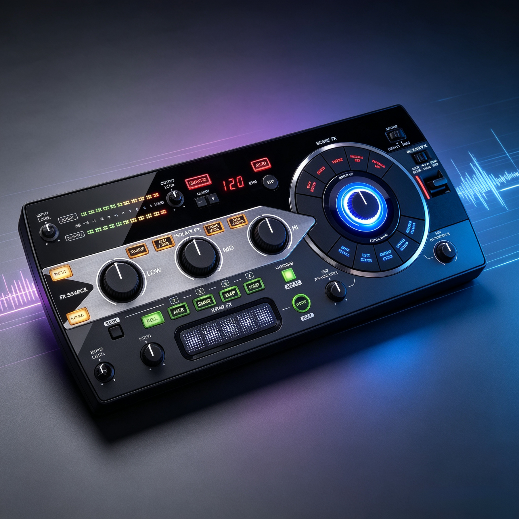 Professional DJ Remix Effect Processor