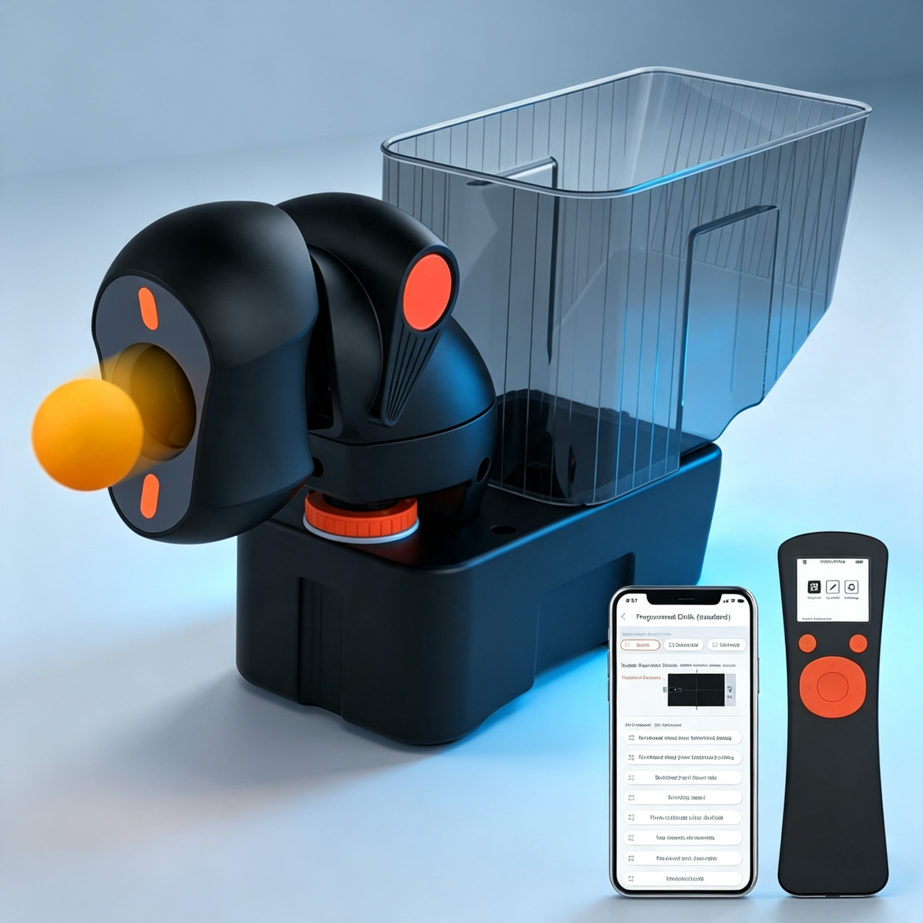 Smart Table Tennis Training Robot