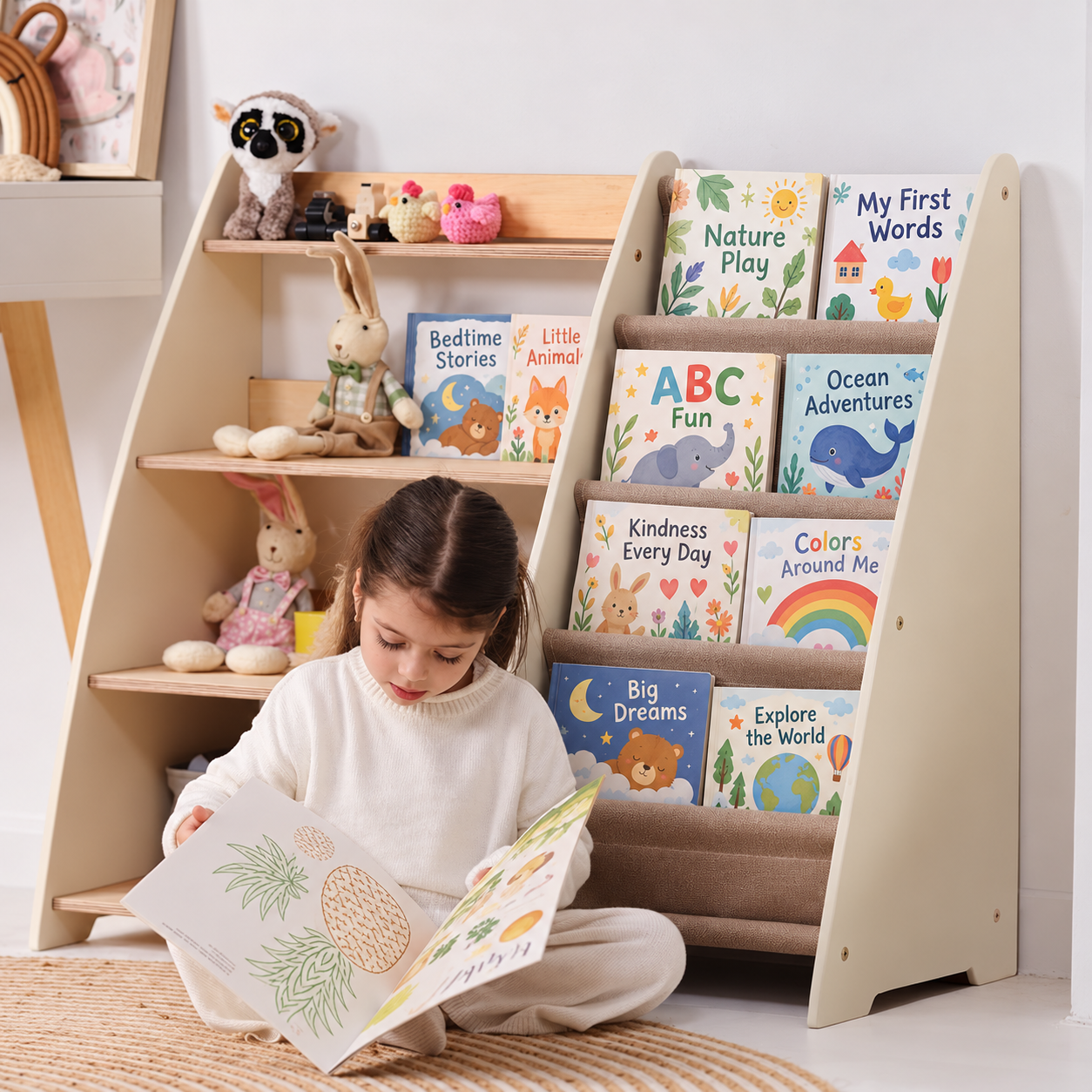 Less Mess. More Reading. A Space for Little Stories.