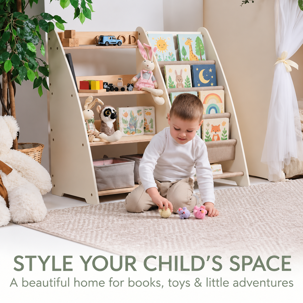 Less Mess. More Reading. A Space for Little Stories.
