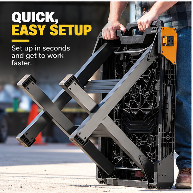 No More Wobbly Tables. Get a Rock-Solid Workspace in Seconds!
