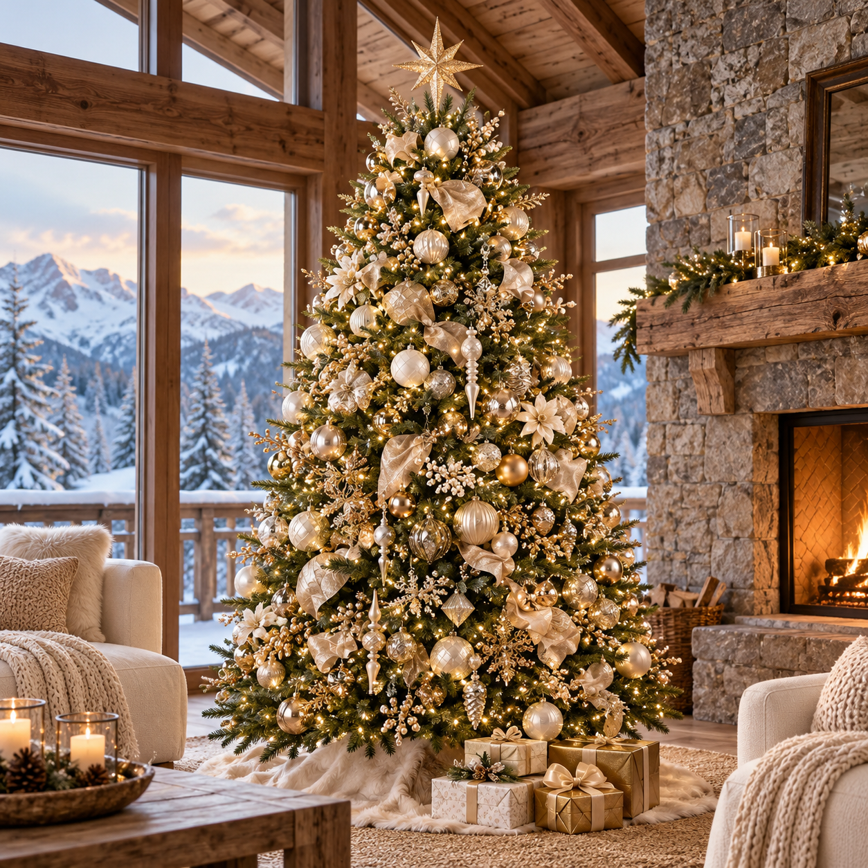 Realistic Artificial Christmas Tree – Full, Lifelike & Reusable