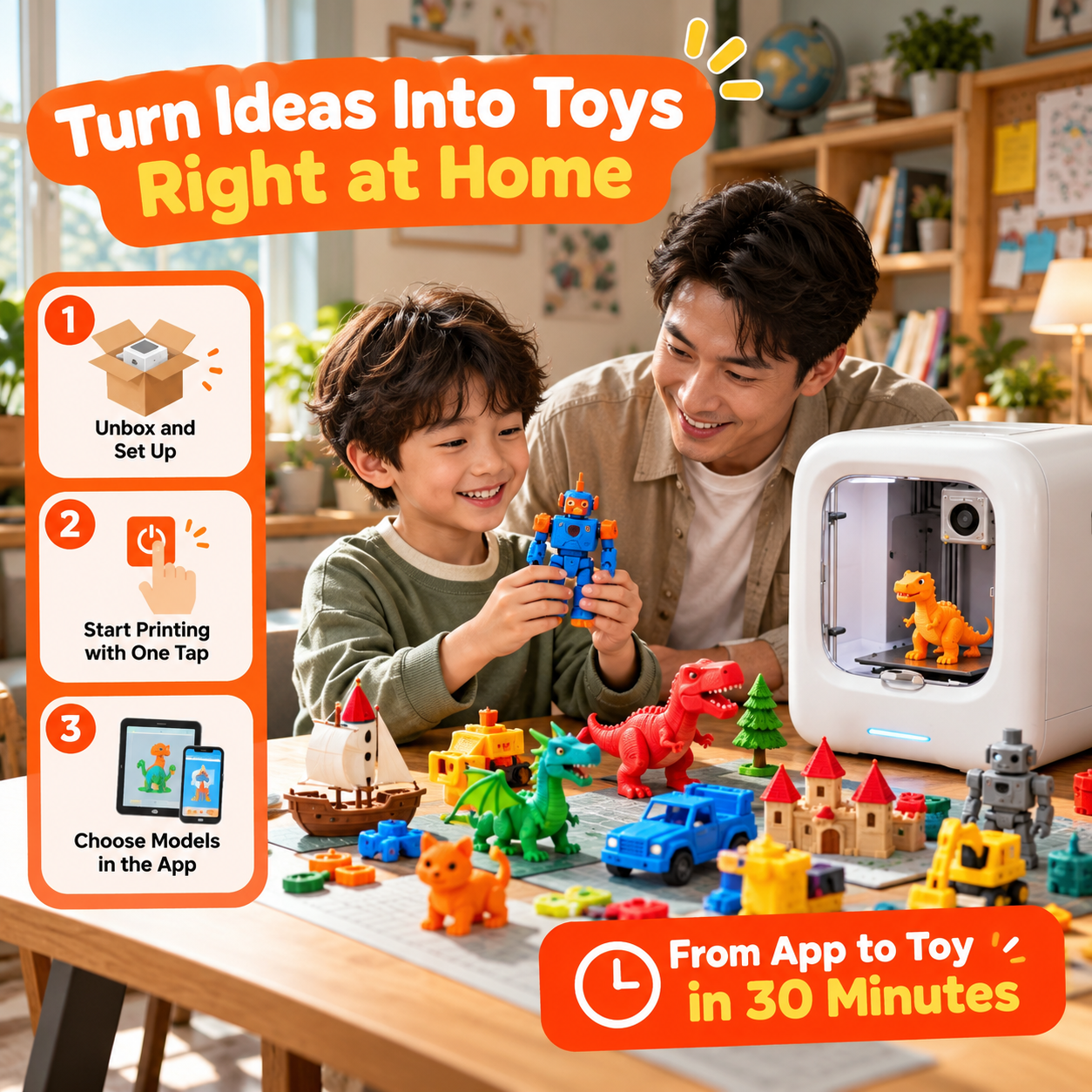 Less Screen Time. More Creativity. Endless Fun!