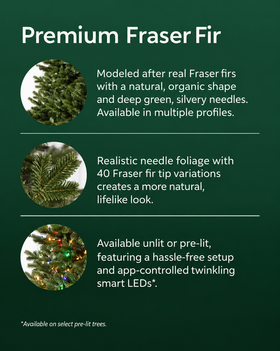 Realistic Artificial Christmas Tree – Full, Lifelike & Reusable