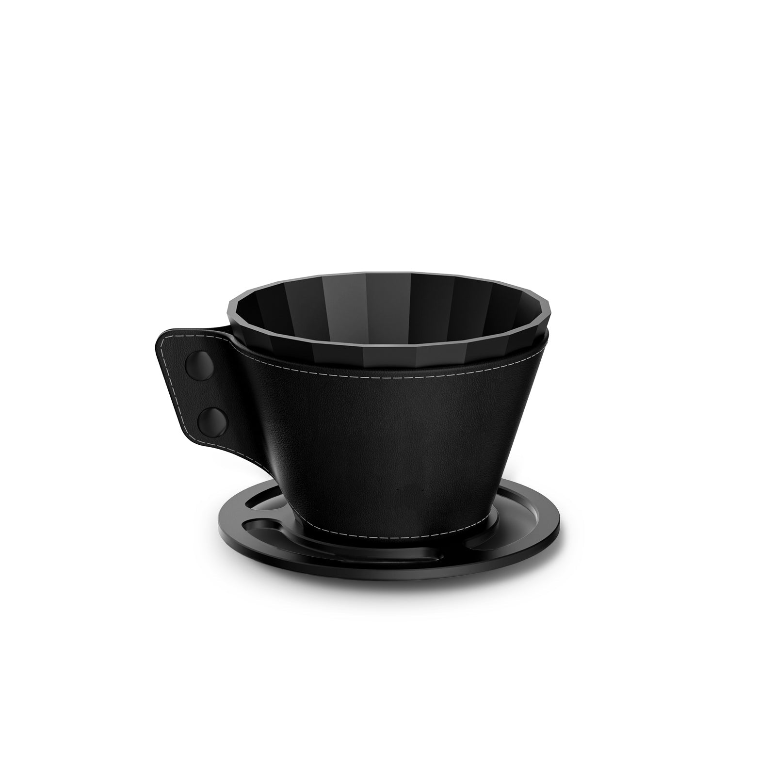 Premium Meteorite Crater Coffee Dripper – Advanced Flow-Rate Control Extraction Cone for Pourover Baristas