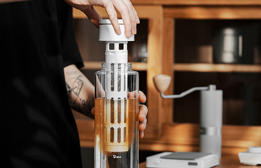 Premium Ice Core Cold Brew Maker – 20 oz Insulated Thermal Coffee Brewer for Pure Smooth Extraction