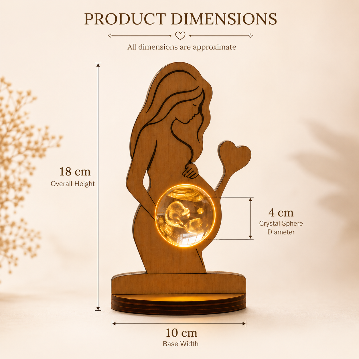 Mom Personalized LED Lamp